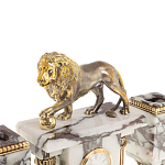 Настольный письменный набор из мрамора с декором в виде льва в подарочной упаковке Marble Accessory варинант исполнения - 3 | Loft Concept в Уфе