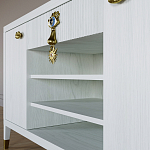 Комод-буфет Elsa Dreams White с открытыми полками   варинант исполнения - 7 | Loft Concept в Уфе