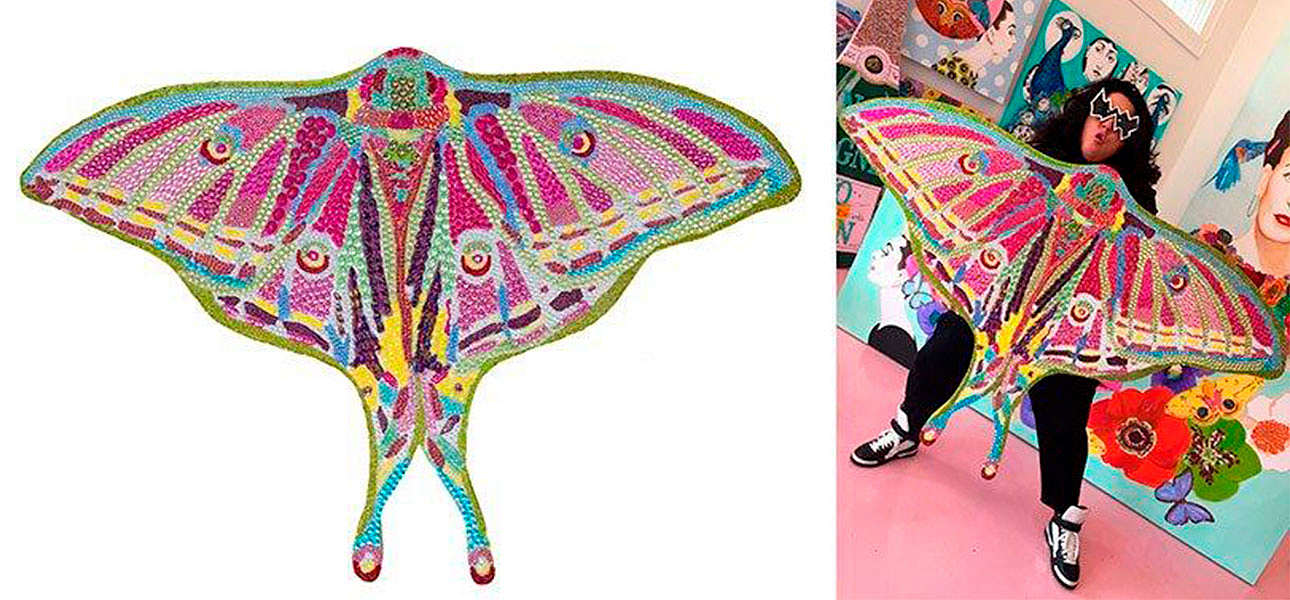 Картина “Spanish Moon Moth Butterfly Cut Out” Картина “Spanish Moon Moth Butterfly Cut Out” - Loft-Concept в Уфе