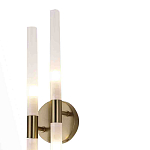 Бра с двумя цилиндрическими матовыми плафонами на круглом основании Delta Light варинант исполнения - 3 | Loft Concept в Уфе