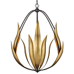 Люстра грушевидной формы с волнистыми листьями Foliage of Leaf Forms варинант исполнения - 2 | Loft Concept в Уфе