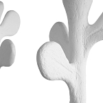 Люстра с белым каркасом и тканевыми абажурами Natural Stems варинант исполнения - 2 | Loft Concept в Уфе