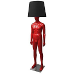 Лампа MALE MANNEQUIN LAMP с абажуром открытый позинг варинант исполнения - 2 | Loft Concept в Уфе