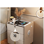 Умная прикроватная тумбочка c зарядкой для телефона Smart Furniture варинант исполнения - 4 | Loft Concept в Уфе