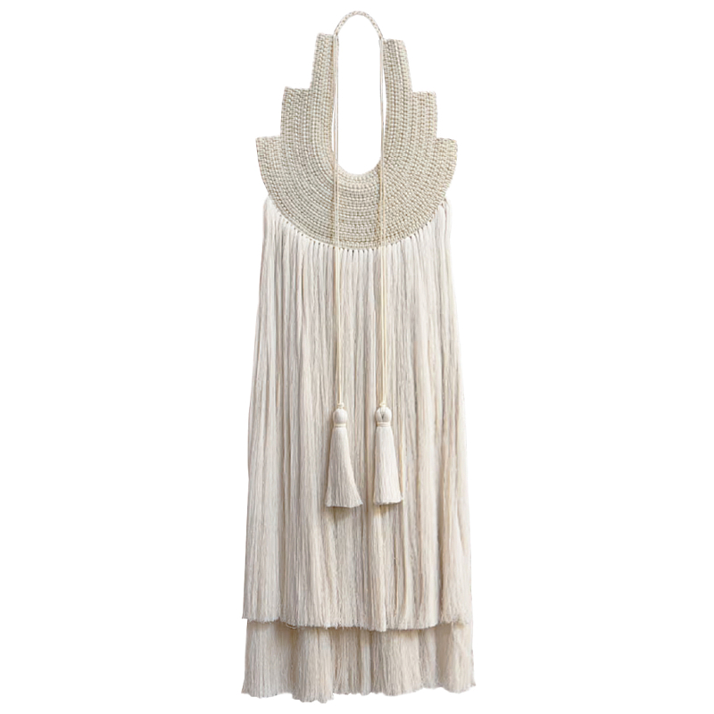 Аксессуар настенный в Эко стиле Белый wall decor White dress Молочный в Уфе | Loft Concept 