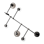 Бра с 5-ю плафонами разного диаметра и цвета Polyhedron варинант исполнения - 2 | Loft Concept в Уфе