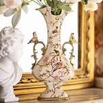 Ваза из фарфора с бронзовыми вставками Eden Garden варинант исполнения - 8 | Loft Concept в Уфе