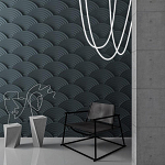 Гипсовая 3D Панель Aura варинант исполнения - 3 | Loft Concept в Уфе