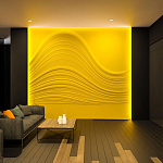 Барельеф BIG WAVE варинант исполнения - 2 | Loft Concept в Уфе