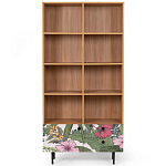 Широкий стеллаж с принтом Elise Rack варинант исполнения - 10 | Loft Concept в Уфе