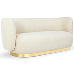 Диван с обивкой букле Ambrose Soft Boucle Sofa варинант исполнения - 2 | Loft Concept в Уфе