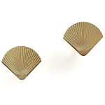 Комплект из 2-х настенных крючков из металла Shell Wall Hooks варинант исполнения - 2 | Loft Concept в Уфе