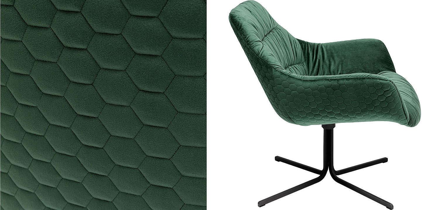 Кресло вращающееся Green Honeycomb - Loft-Concept в Уфе