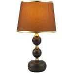 Настольная лампа с абажуром Altera Lampshade Brown Gold Table Lamp варинант исполнения - 1 | Loft Concept в Уфе