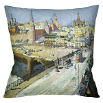 Подушка декоративная Москворецкий мост Impressionism in Art варинант исполнения - 1 | Loft Concept в Уфе