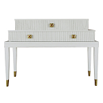 Премиальная Консоль с тремя ящиками Elsa Dreams White варинант исполнения - 4 | Loft Concept в Уфе