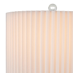 Настольная лампа с прозрачным корпусом и фактурным абажуром Charm and Luxury варинант исполнения - 2 | Loft Concept в Уфе