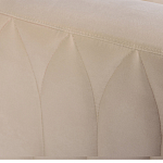 Кресло велюровое бежевое Cubic Silhouette варинант исполнения - 5 | Loft Concept в Уфе