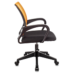 Офисное кресло с основанием из черного пластика Desk chairs Orange варинант исполнения - 3 | Loft Concept в Уфе