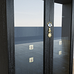 Дизайнерский шкаф витрина Elsa Dreams Black с 4-мя ящиками варинант исполнения - 4 | Loft Concept в Уфе