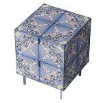 Тумба Short Ufo Blue варинант исполнения - 3 | Loft Concept в Уфе