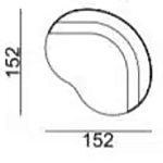 Кушетка Calypso варинант исполнения - 6 | Loft Concept в Уфе