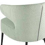 Современное мягкое кресло на металлических ножках Rakush Pistachio варинант исполнения - 7 | Loft Concept в Уфе