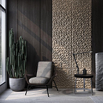 Гипсовая 3D панель с принтографией PM-45 варинант исполнения - 1 | Loft Concept в Уфе