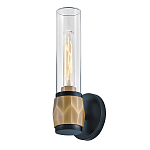 Бра для ванных комнат с прозрачным стеклянным плафоном в форме цилиндра Hinkley варинант исполнения - 12 | Loft Concept в Уфе