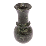 Ваза декоративная для цветов из камня змеевик Vase Serpentine варинант исполнения - 2 | Loft Concept в Уфе