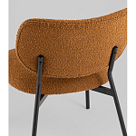 Кресло лаунж Jamie букле горчичный варинант исполнения - 3 | Loft Concept в Уфе