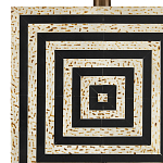 Настольная лампа с квадратным основанием и прямоугольным абажуром Neat Lines варинант исполнения - 1 | Loft Concept в Уфе