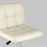 Барный стул с сиденьем молочного цвета Honory варинант исполнения - 7 | Loft Concept в Уфе