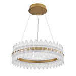 Люстра круглая с декоративными элементами в виде лепестков Round Light Flashing варинант исполнения - 4 | Loft Concept в Уфе