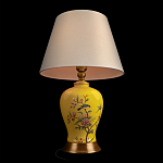 Настольная лампа желтая с изображением птиц Slip Away варинант исполнения - 4 | Loft Concept в Уфе