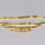 Люстра подвесная с 3-мя ассиметричными светодиодными лампами Golden Current варинант исполнения - 3 | Loft Concept в Уфе