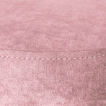 Банкетка круглая пыльно-розовый велюр на 4-х металлических ножках золотого цвета SANJAY варинант исполнения - 4 | Loft Concept в Уфе