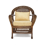 Комплект уличной мебели из ротанга Clara коричневый варинант исполнения - 4 | Loft Concept в Уфе