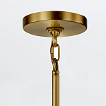 Люстра цвета латунь с 4-мя матовыми цилиндрическими плафонами Elstead Lighting варинант исполнения - 5 | Loft Concept в Уфе