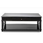 Широкий кофейный столик с ящиком Monsignor варинант исполнения - 1 | Loft Concept в Уфе