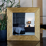 Зеркало квадратное в фактурной раме Pattern варинант исполнения - 6 | Loft Concept в Уфе