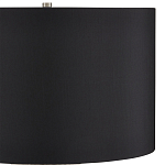 Настольная лампа с белым фактурным корпусом и черным абажуром Twisted варинант исполнения - 2 | Loft Concept в Уфе