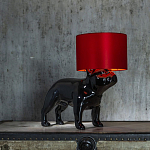 Настольная лампа COLLECTION OF DOGS с абажуром Бульдог варинант исполнения - 4 | Loft Concept в Уфе
