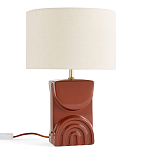 Настольная лампа из керамики и льна Brighter than the Stars варинант исполнения - 1 | Loft Concept в Уфе