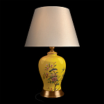 Настольная лампа желтая с изображением птиц Slip Away варинант исполнения - 2 | Loft Concept в Уфе