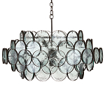 Люстра с каскадом из круглых стеклянных дисков Small Round Sequins варинант исполнения - 3 | Loft Concept в Уфе