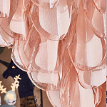 Люстра из стекляных розовых лепестков Petalled Illuminator варинант исполнения - 2 | Loft Concept в Уфе