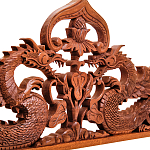 Панно из дерева драконы Panel With Trees варинант исполнения - 2 | Loft Concept в Уфе