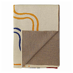 Плед хлопковый по мотивам эвенских орнаментов Ural and Siberian Patterns варинант исполнения - 3 | Loft Concept в Уфе