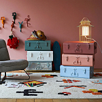 Металлический сундук Metal Chest White варинант исполнения - 5 | Loft Concept в Уфе